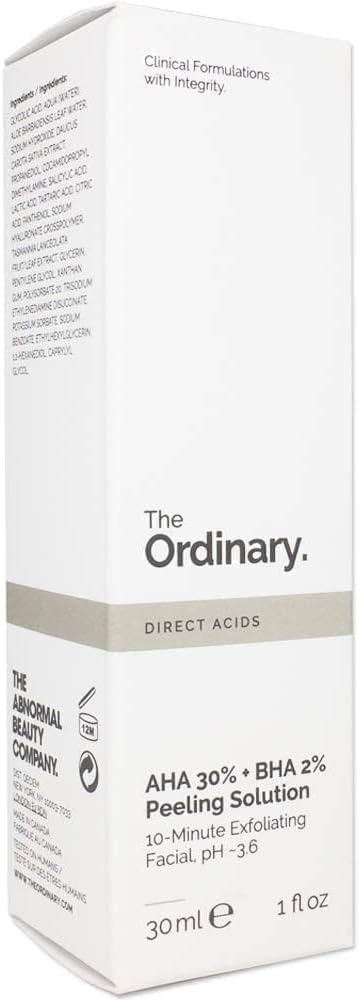 The Ordinary Peeling Solution 30ml AHA 30% + BHA 2%