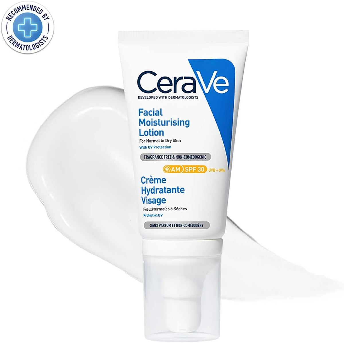 Cerave AM Facial Moisturizing Lotion SPF30 With Hyaluronic Acid 52ml
