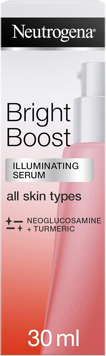 Neutrogena Gel Cream, Bright Boost, reduces appearance of dark spots, uneven skin tone and fine lines , lightweight formula ,50 ml