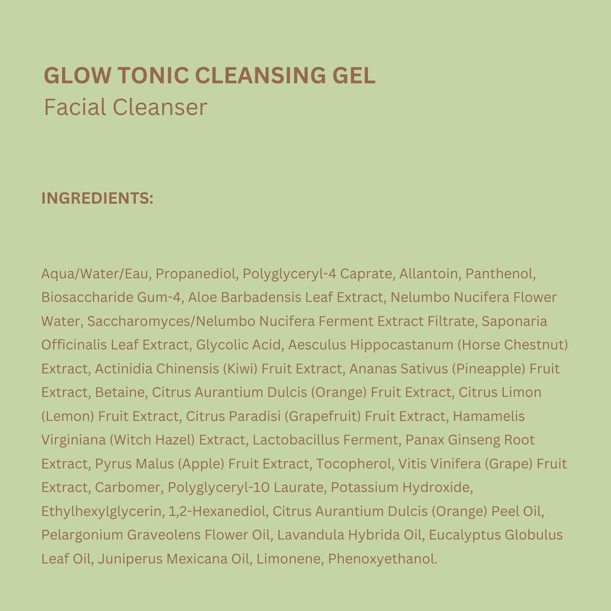 Pixi  Skintreats - Glow Tonic Refreshing Cleansing Gel