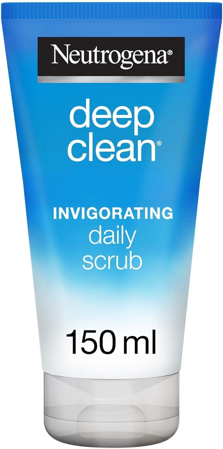 Neutrogena Facial Scrub Deep Clean Invigorating Normal to Combination Skin 150ml