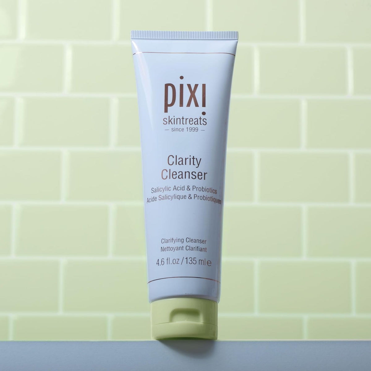 Pixi Beauty Clarity Cleanser | Gentle & Effective Facial Cleanser | Helps Minimize Pores | Promote A Clearer, Healthier Complexion | 4.6 Fl Oz