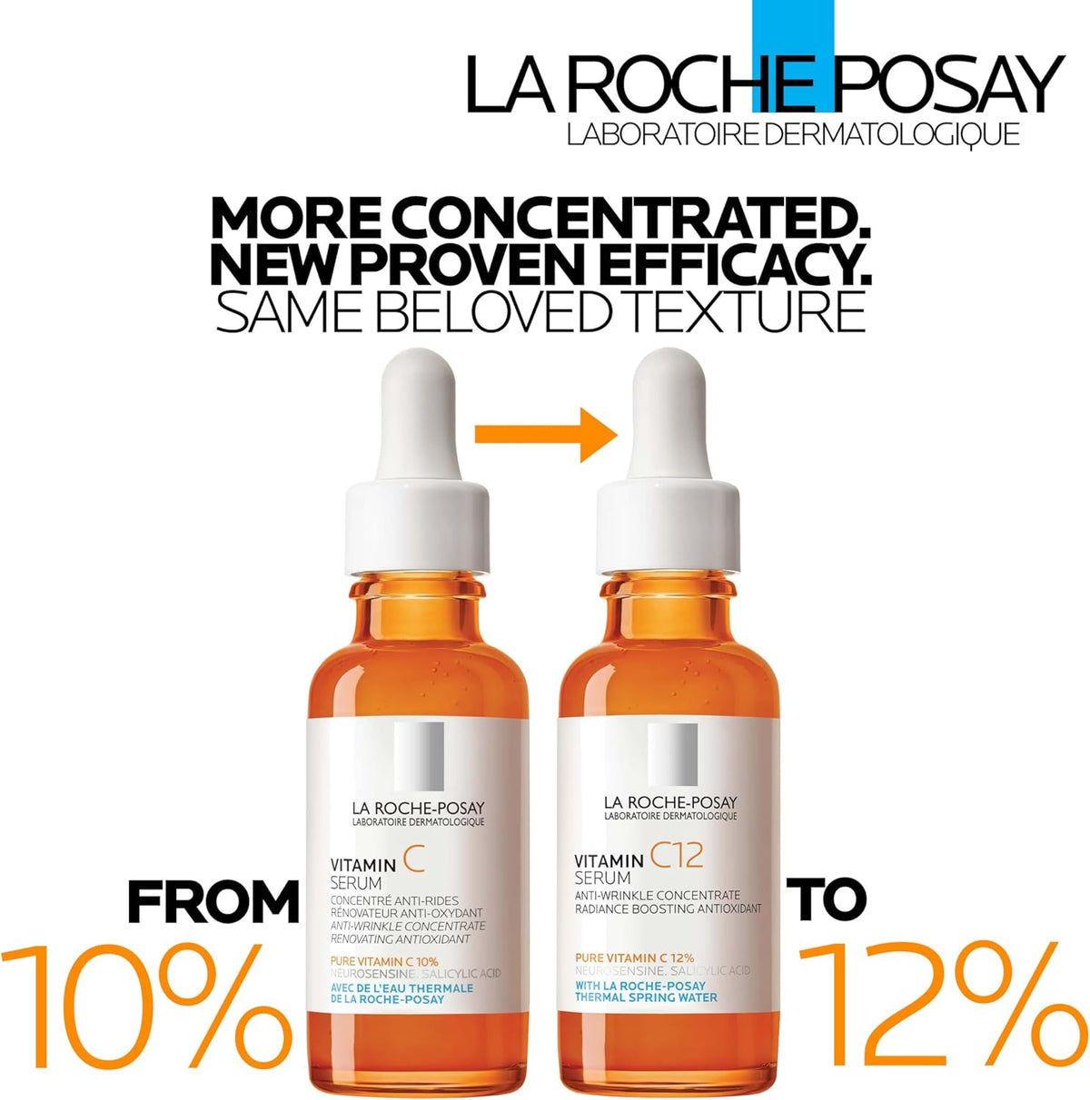 La Roche Posay 12% Pure Vitamin C Anti-Aging Face Serum For All Skin Types 30ml