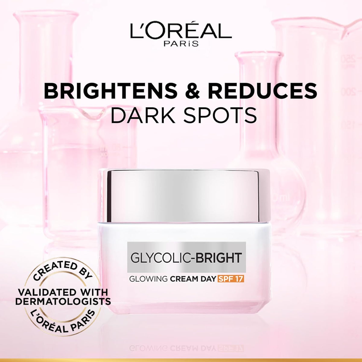 L'Oréal Paris Glycolic Bright Glowing Day Cream with SPF 17 50ML