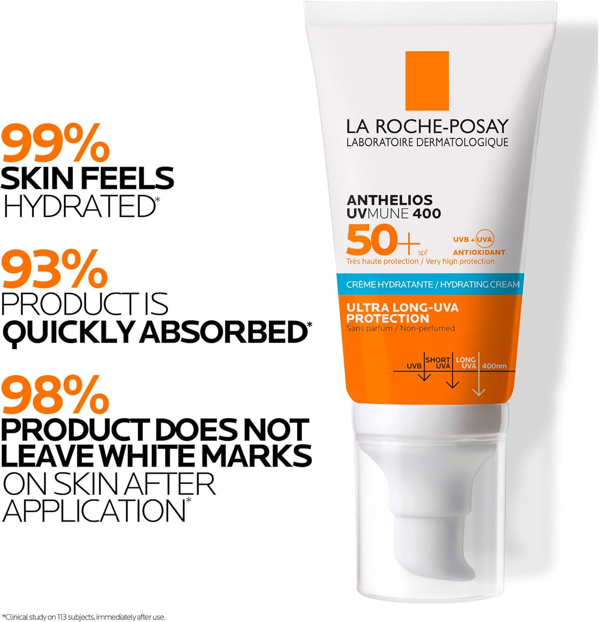 La Roche-Posay Anthelios UVMune 400 Moisturizing Sunscreen SPF50+ 50ml