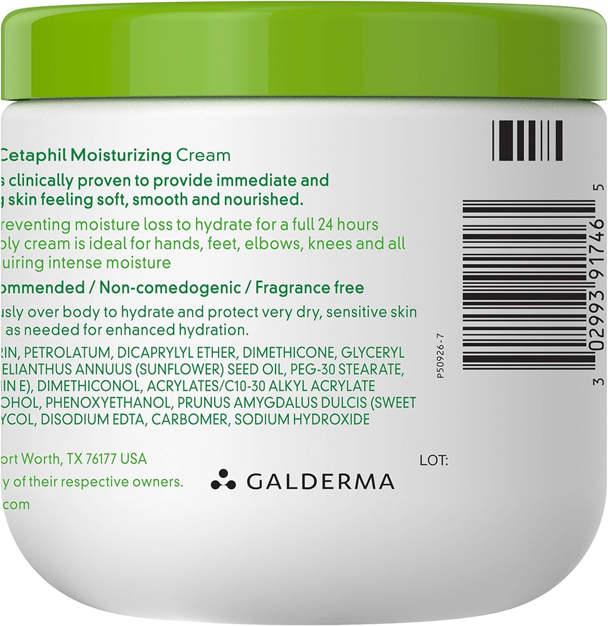Cetaphil Moisturizing Cream 453g (Pack of 2)