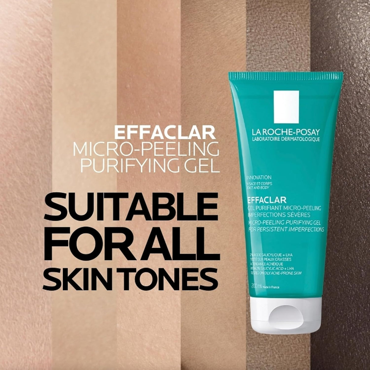 La Roche-Posay Effaclar Micropeeling Cleansing Gel with Salicylic Acid For Oily Skin