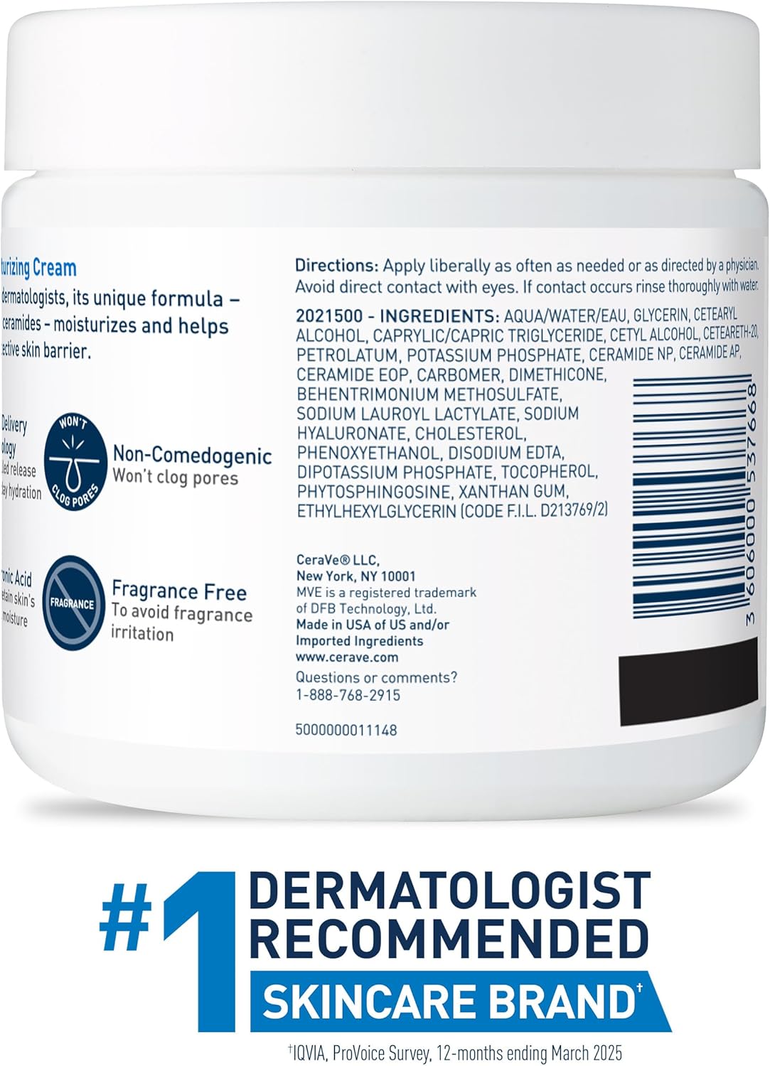 Best CeraVe Ceramide Moisturizer & Barrier Repair Cream