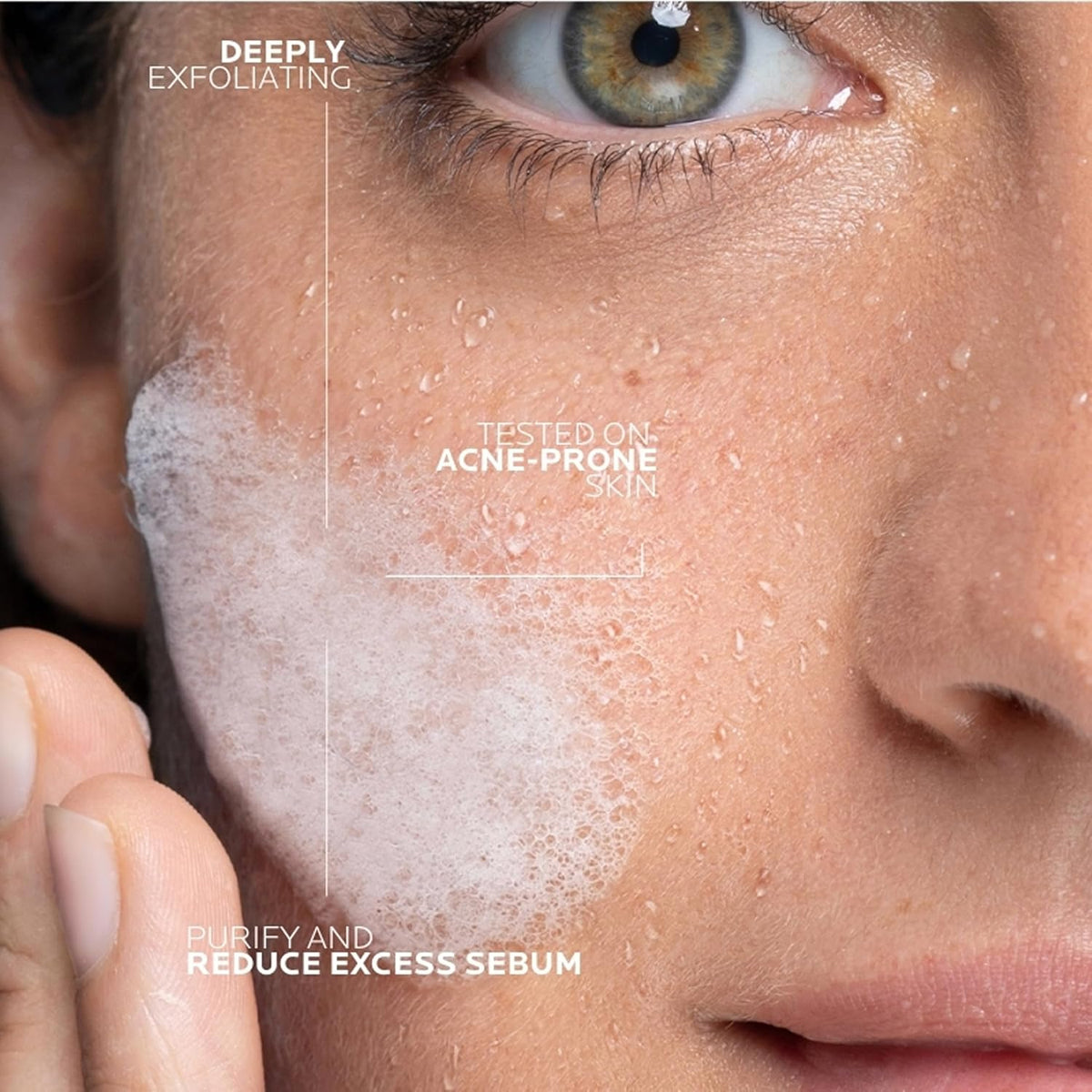 La Roche-Posay Effaclar Micropeeling Cleansing Gel with Salicylic Acid For Oily Skin